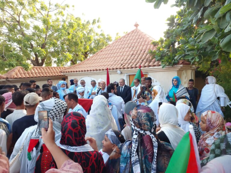 الجالية الفلسطينية في نواكشوط تنظم وقفة احتجاجية ضد العدوان الاسرائيلي على غزه(صور)